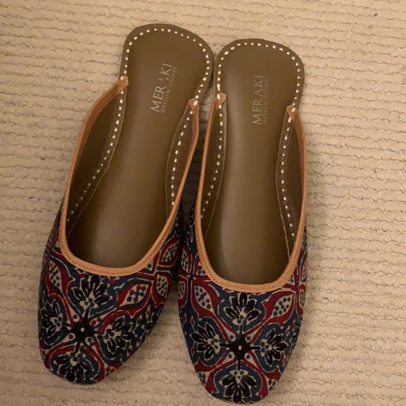 Printed leather slides - Picture 2 of 2